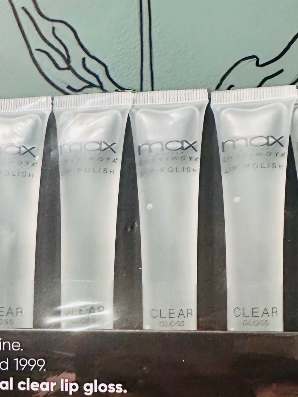 MAX Cherimoya Clear Lip Polish: 1 Tube